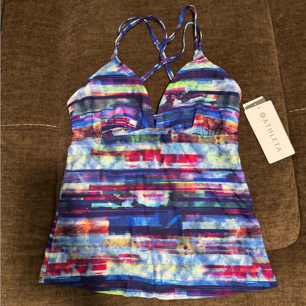 Athleta Multicolor Strappy Tank Top
